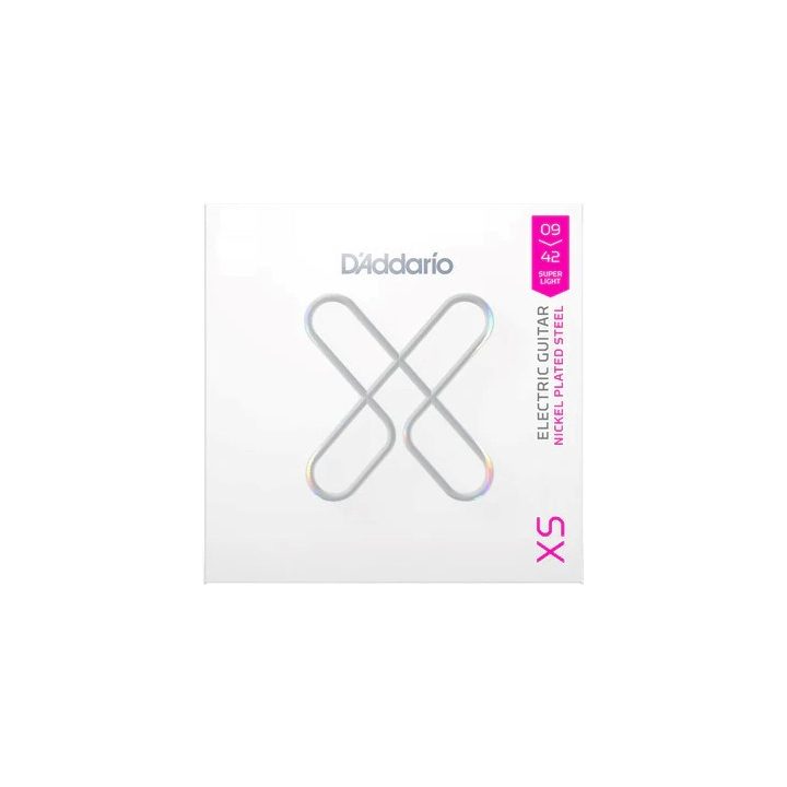 D'Addario XS Super Light (9-42) - electric guitar strings