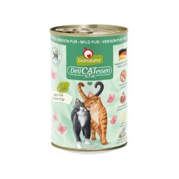 GRANATAPET DeliCATessen Cervo - cibo umido per gatti - 400g