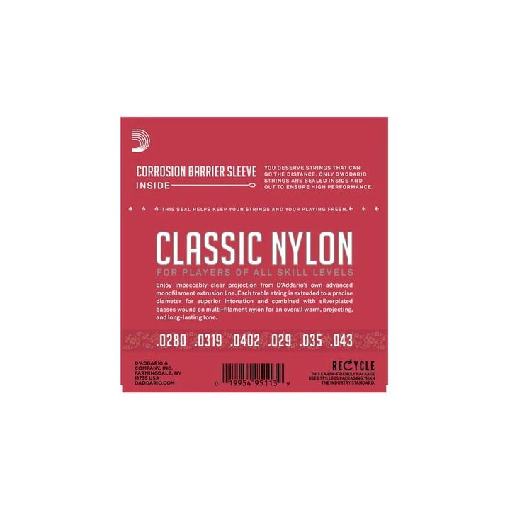 D'Addario EJ27N - classical guitar strings