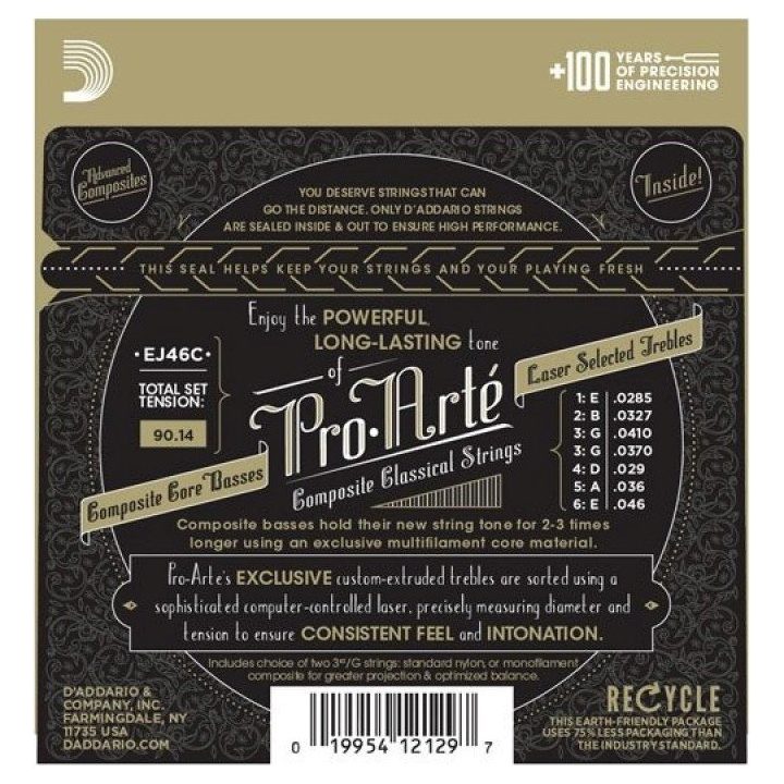 D'Addario EJ46 Pro-Arté - classical guitar strings