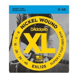 D'Addario EXL125 - electric guitar strings (9–46)