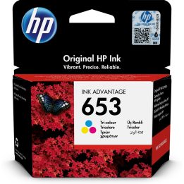 HP 653 1 pc originali resa standard ciano magenta giallo