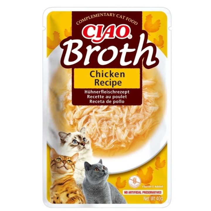 INABA Ciao Brodo Pollo - snack per gatti - 40g