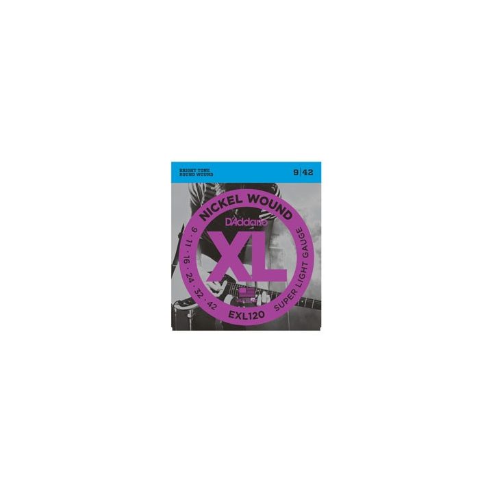 D'Addario EXL120 - electric guitar strings (9-42)