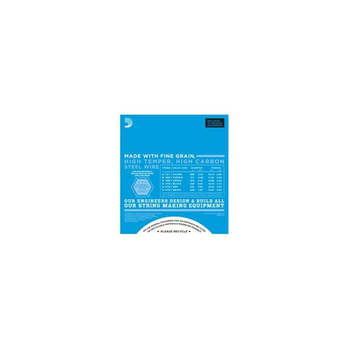 D'Addario EXL120 - electric guitar strings (9-42)