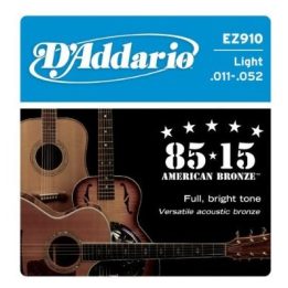 D'Addario EZ910 - acoustic guitar strings (11–52)