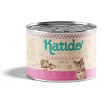 KATIDO Tacchino con tonno - cibo umido per gatti - 200g