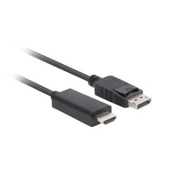 Lanberg CA-DPHD-11CC-0018-BK adattatore per cavo DisplayPort HDMI nero