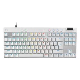 Logitech G PRO X TKL Rapid tastiera Gaming USB QWERTY US Internazionale Bianco