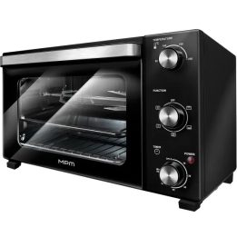 Forno elettrico MPM MPE-17/T 48 L 1800 W Nero