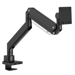 Maclean MC-968 Staffa doppio braccio per monitor con molla a gas 17-57 27 kg resistente robusto supporto full motion staffa max