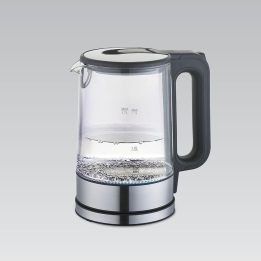 Maestro MR053 Bollitore elettrico 1.7 L 2200 W Nero Trasparente