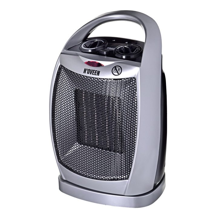 Noveen PTC09 da interno grigio 1500 W ventilatore stufa elettrica
