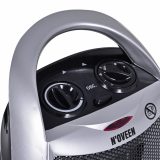 Noveen PTC09 da interno grigio 1500 W ventilatore stufa elettrica