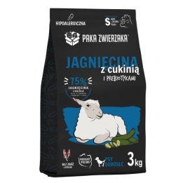 PAKA ZWIERZAKA Agnello con zucchina S - cibo secco per cani - 3kg
