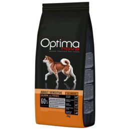 OPTIMANOVA Adult Sensitive Salmone e Patata - cibo secco per cani - 2kg