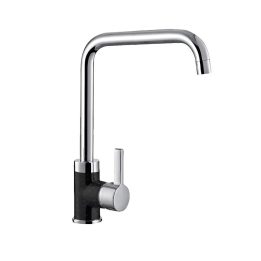 PYRAMIS SILVIO DUO Miscelatore granito nero