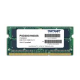 Patriot Memory 8GB PC3-12800 modulo di memoria 1 x 8 GB DDR3 1600 MHz