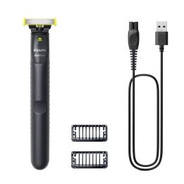 Philips Norelco OneBlade QP1424/10 rasoio uomo Rasoio a lamina Trimmer Carbone