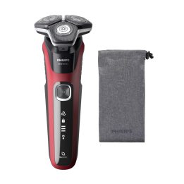 Philips SHAVER Serie 5000 S5883/10 rasoio uomo Rasoio rotante Trimmer Nero Rosso
