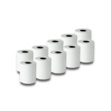 Qoltec 51900 rotolo termico 57 x 27 | 55g / m2 | 10 pz. | senza BPA