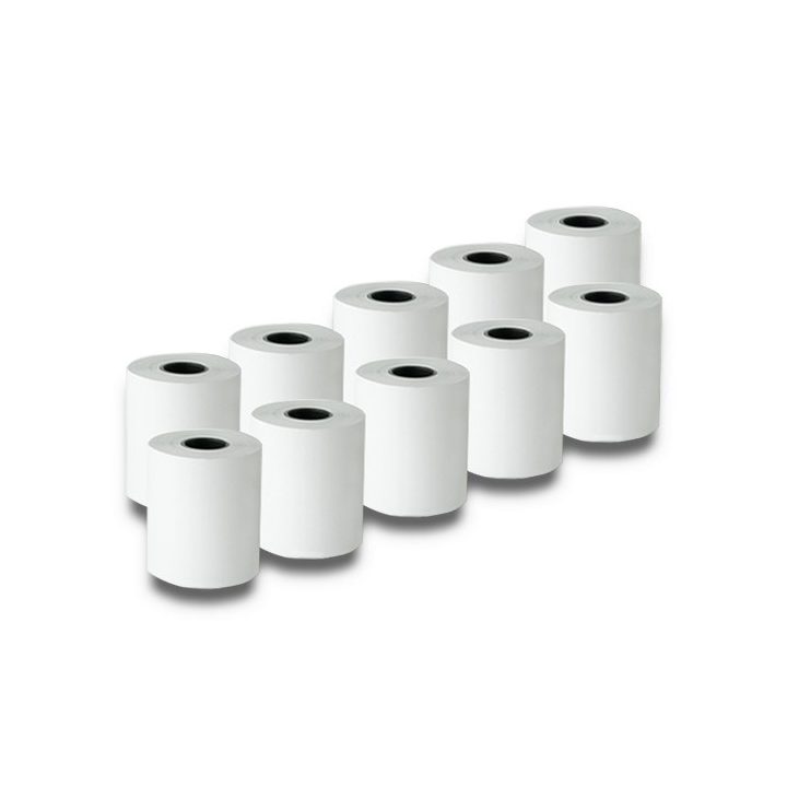 Qoltec 51900 rotolo termico 57 x 27 | 55g / m2 | 10 pz. | senza BPA