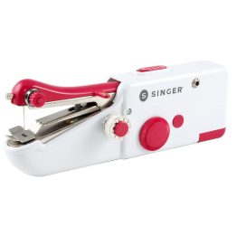 SINGER Stitch Sew Quick Mini macchina per cucire meccanica AA Batteria Bianca