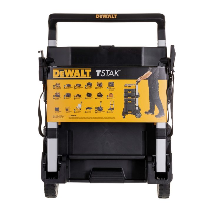 DeWALT DWST1-71196 hand truck Metal Plastic Flatbed trolley