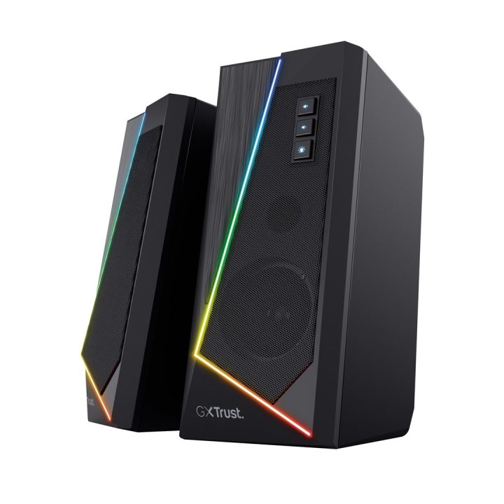 Trust GXT 609 Zoxa - RGB Set di Altoparlanti Illuminati