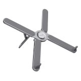 Trust Macy Supporto laptop Metallo Pieghevole Grigio