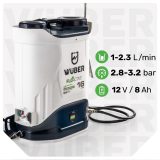 Nebulizzatore a zaino cordless 16 L con miscelatore W24007 WUBER