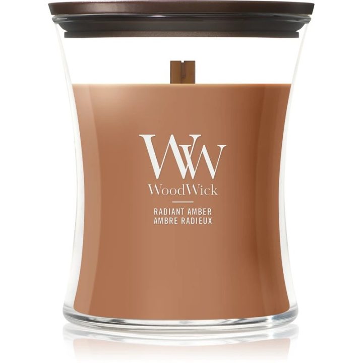 Candela profumata Ellipse WOODWICK Radiant Amber 275 g 1 pezzo