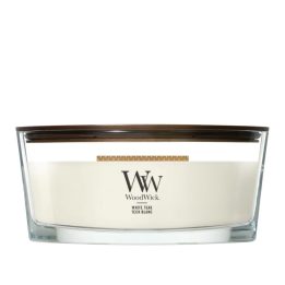 Candela profumata Ellipse WOODWICK teak bianco 1 pezzo