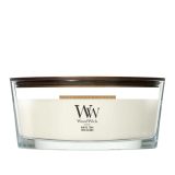 Candela profumata Ellipse WOODWICK teak bianco 1 pezzo