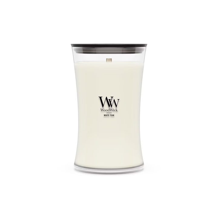 Candela profumata grande WOODWICK white teak 609.5 g 1 pezzo
