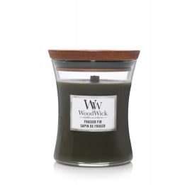 Candela profumata media WOODWICK Fraser FIR 275 g 1 pezzo