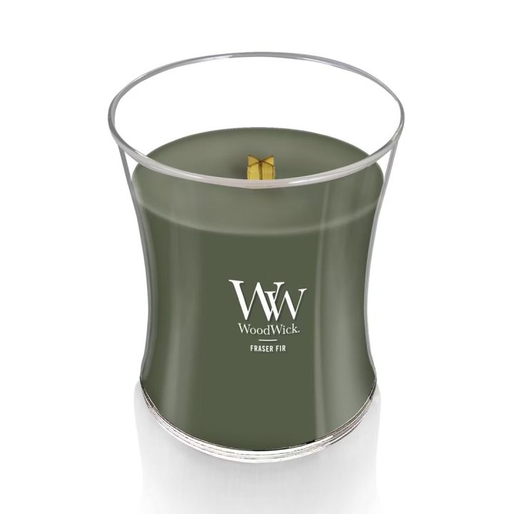 Candela profumata media WOODWICK Fraser FIR 275 g 1 pezzo
