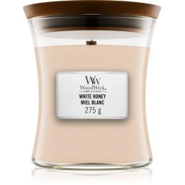 Candela profumata media WOODWICK miele bianco 275 g 1 pezzo