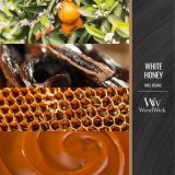 Candela profumata media WOODWICK miele bianco 275 g 1 pezzo