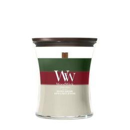Candela profumata media WOODWICK Holiday Garland 1 pezzo