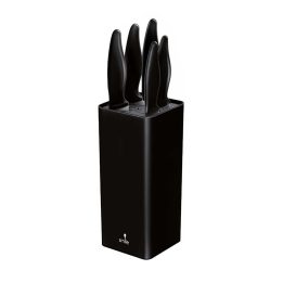 Smile SNS-6 set di 6 coltelli con ceppo nero