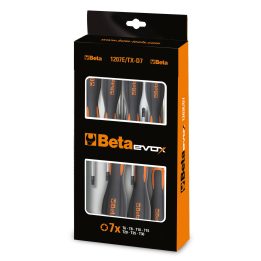 Beta 1207E/TX-S13 Serie di 13 chiavi maschio con impugnatura Evox per viti con impronta Torx(R) 012071213