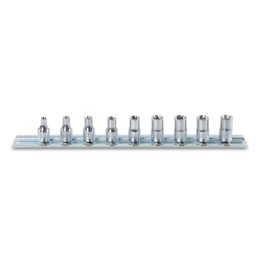 Beta 900FTX/SB9 Serie di chiavi a bussola a mano con attacco quadro femmina 1/4" cromate 009000419