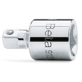 Beta 910/15 Raccordo a mano con attacco quadro femmina 3/8" e maschio 1/4" cromato 009100810