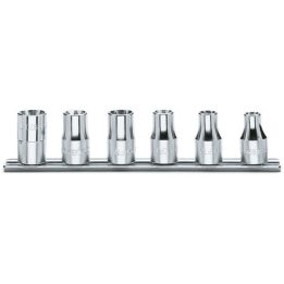Beta 920FTX/SB6 Serie di 6 chiavi a bussola a mano per viti con testa a profilo Torx® (art. 920FTX) con supporto 009200390