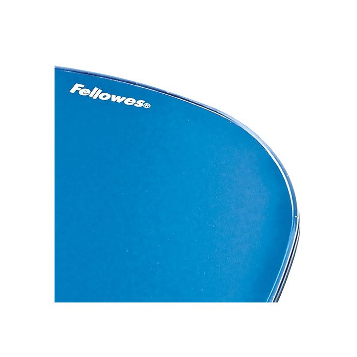 Fellowes CRYSTAL Mouse & Wrist Pad Gel cyan