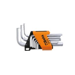 Beta 96C-AS/SC9 Serie di 9 chiavi maschio esagonale piegate cromate 000961753