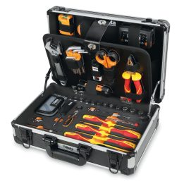 Beta BW 2054EL-106 Valigetta porta attrezzi con 106 utensili inclusi, ideali per manutenzione elettrotecnica, organizzati in vas
