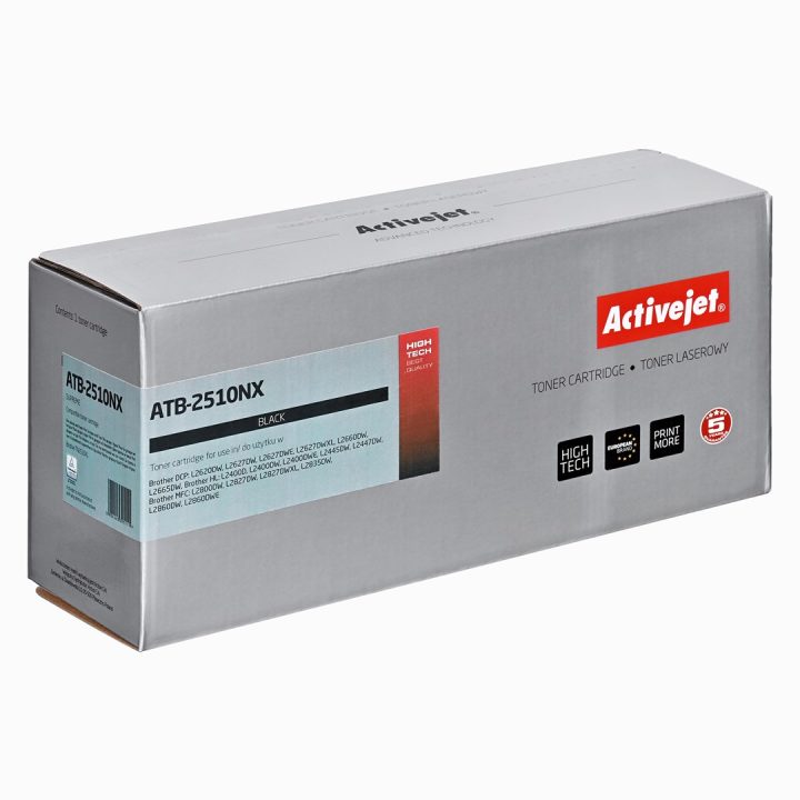 Activejet ATB-2510NX Toner (sostituisce Brother TN2510XL Supreme 3000 pagine nero)