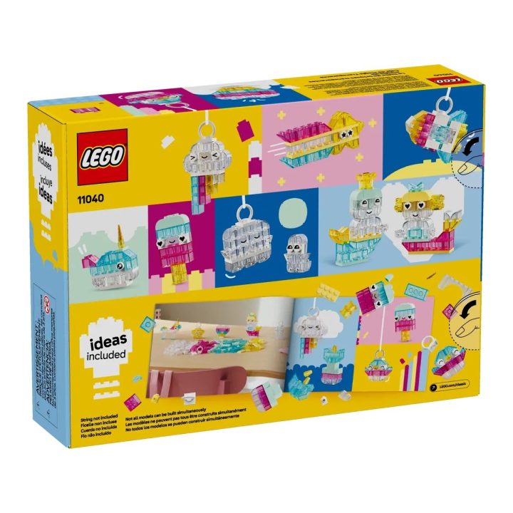 LEGO CLASSIC 11040 Scatola Magica Trasparente